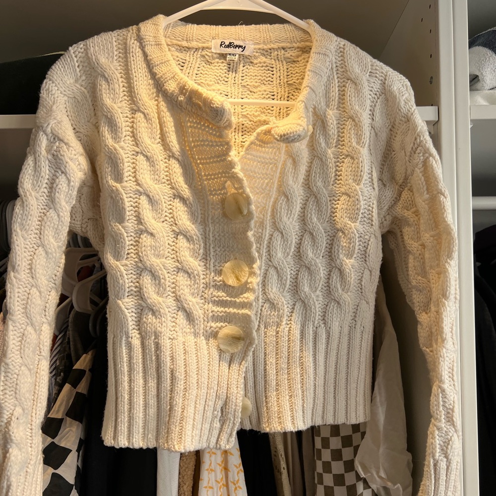 Knit cardigan